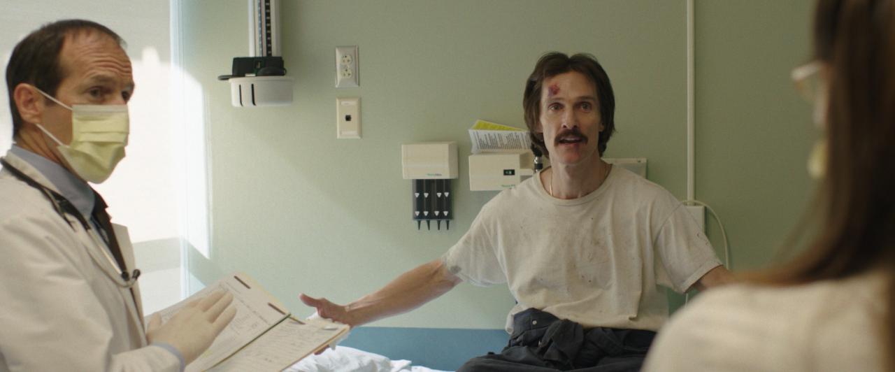 Matthew McConaughey im Krankenhaus.